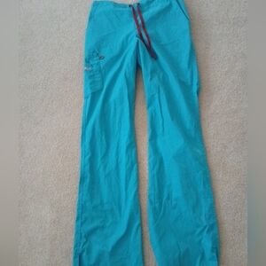 ScrubZone Landau | NEW Women's Teal Flare Scrub Pants Sz TXS (FL)